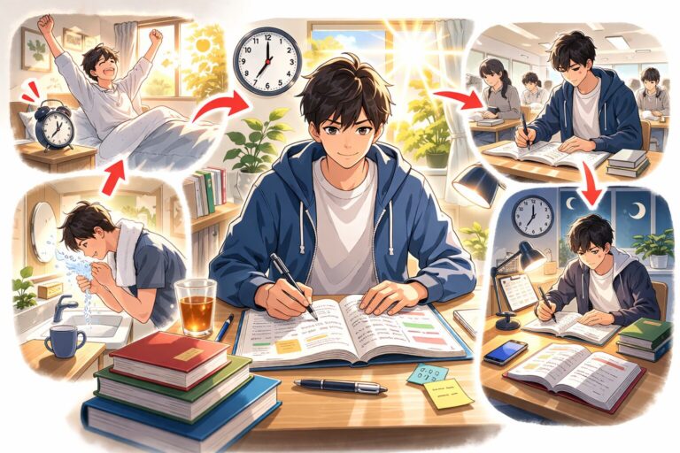 医学部受験と生活リズムの作り方