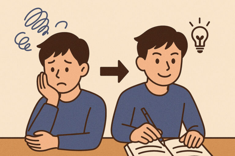不安になったら、まず手を動かす